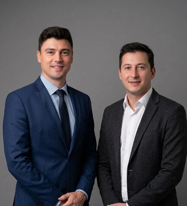 Pedro Oldoni e Bruno Gusso — Fundadores da Insumais